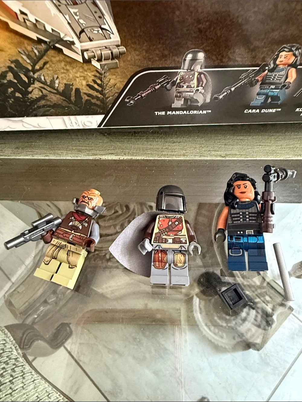 Lego Star Wars Gray & Red AT-ST Walker Building Set Man